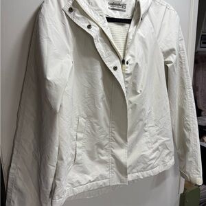 Avalanche Women's White Rain Jacket